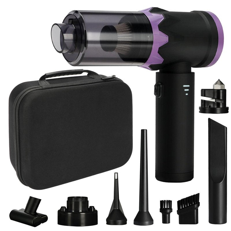 9-In-1 US-Designed Car Vacuum Portable Cordless【Powerful Brushless Motor | 28,000 Pa Suction】【5.0 Graphene Battery | Lasting Endurance】Handheld Vacuum Cordless Car for Home, Office, and Pet Hair