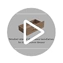3-Piece Modern Bedroom Furniture Set: 6-Drawer Dresser & 2 Nightstands