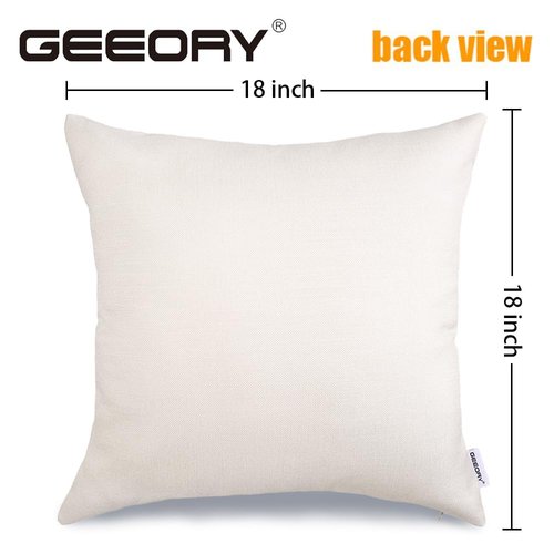 GEEORY Hello Summer Pillow Covers 18x18 Inch Set of 4, Popsicles Flamingo Swim Ring Pool Party Sweet Summer Time Farmhouse Decorative Throw Pillowcases for Home Sofa Couch Decoration G525-18