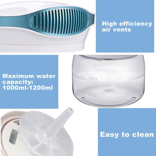 HimAoto Water Air Purifiers for Home, Air Washer Aroma Diffuser, Rainbow Air Purifier, Air Washer Humidifier, Essential Oils Aroma Fresher With Night light for Home, Office, Bedroom