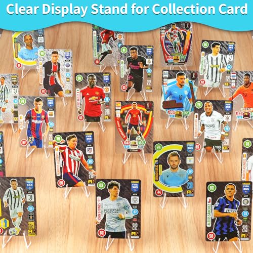 20 Pcs Acrylic Card Display Stands, 2.2 Inch Mini Easel for Trading Cards