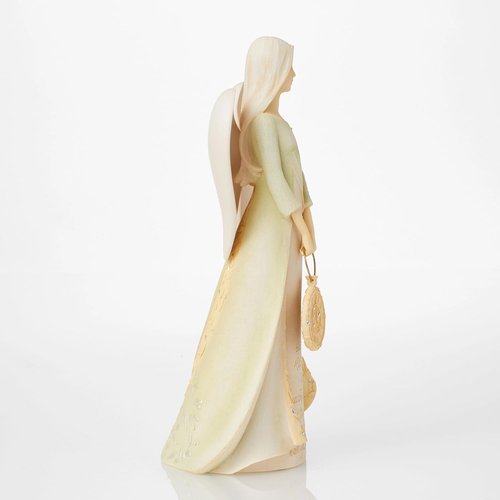 Enesco Foundations Collection Bless Your Retirement Angel Figurine - Hand-Painted 9-Inch Decorative Home Decor