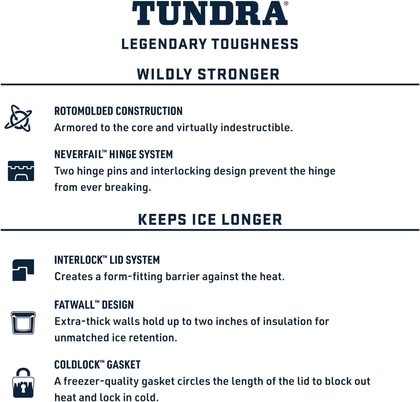 YETI Tundra 65 Cooler - Durable Insulation for Outdoor Adventures | Portable & Reliable
