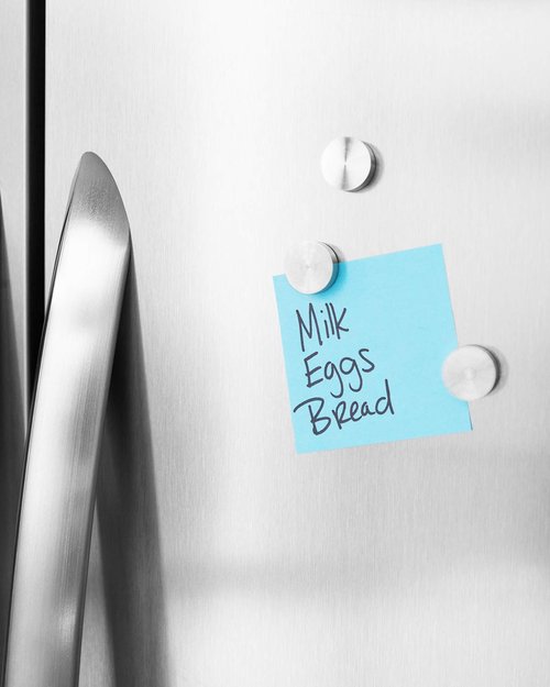 12 Brushed Steel Round Fridge Magnets. Button Shaped Silver Magnets perfor for Fridge, Kitchen, Cabinets, Classrooms and Whiteboards