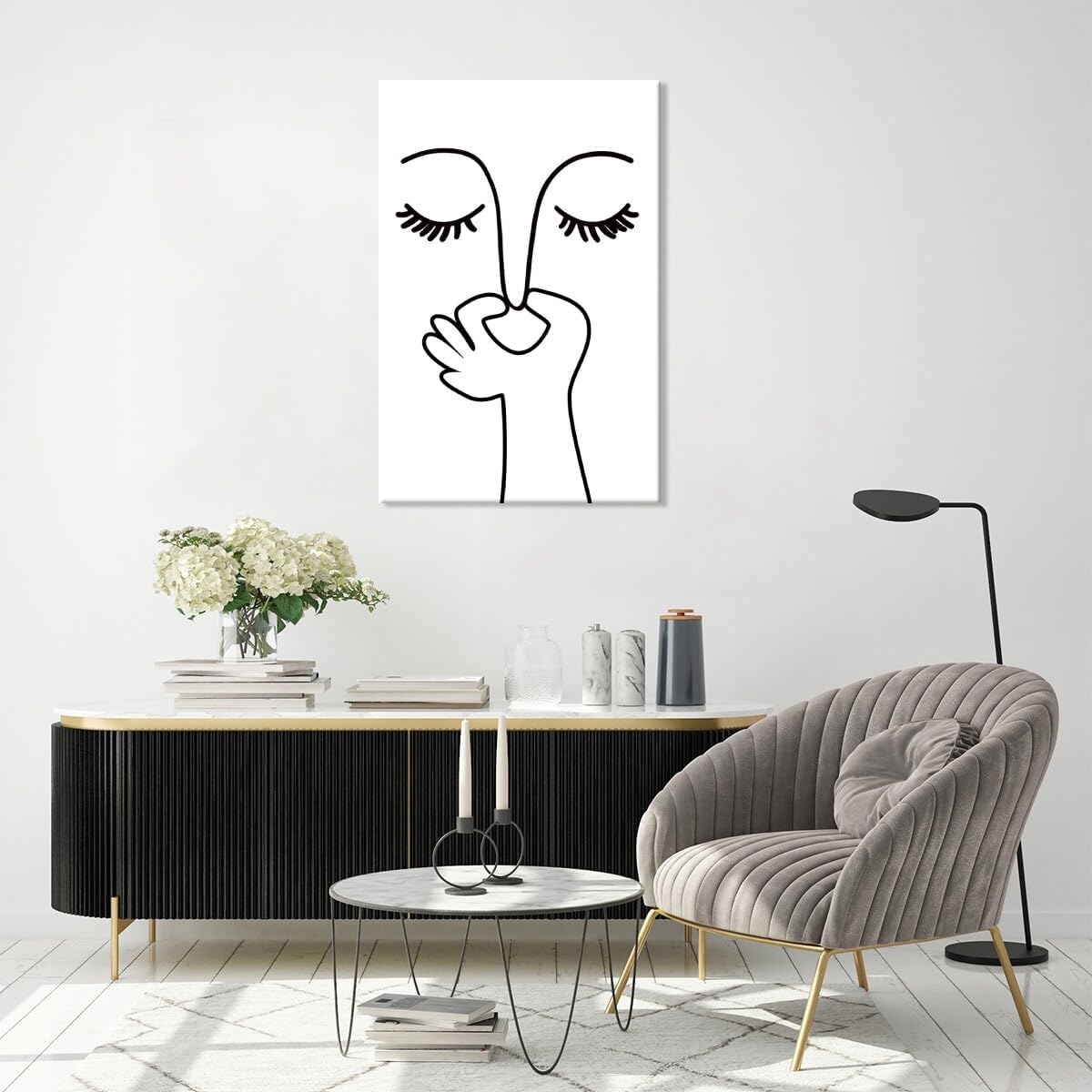 Regine Switzerland Funny Bathroom Wall Art - Humorous Black and White Decor | Unframed 12x18 Inch