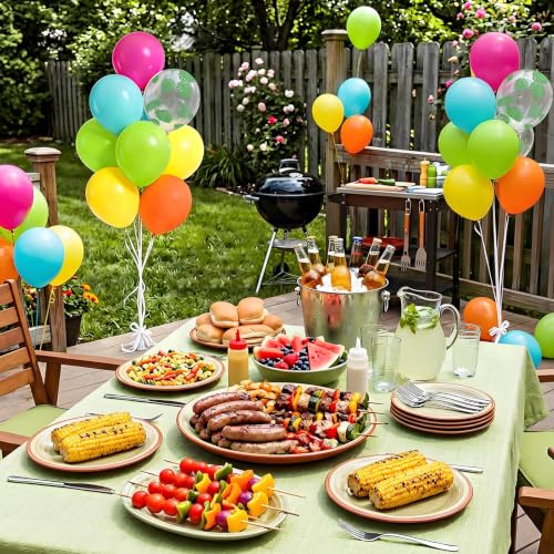 60pcs Tropical Balloon Arch Kit, 12-Inch Colorful Latex Balloons for Party