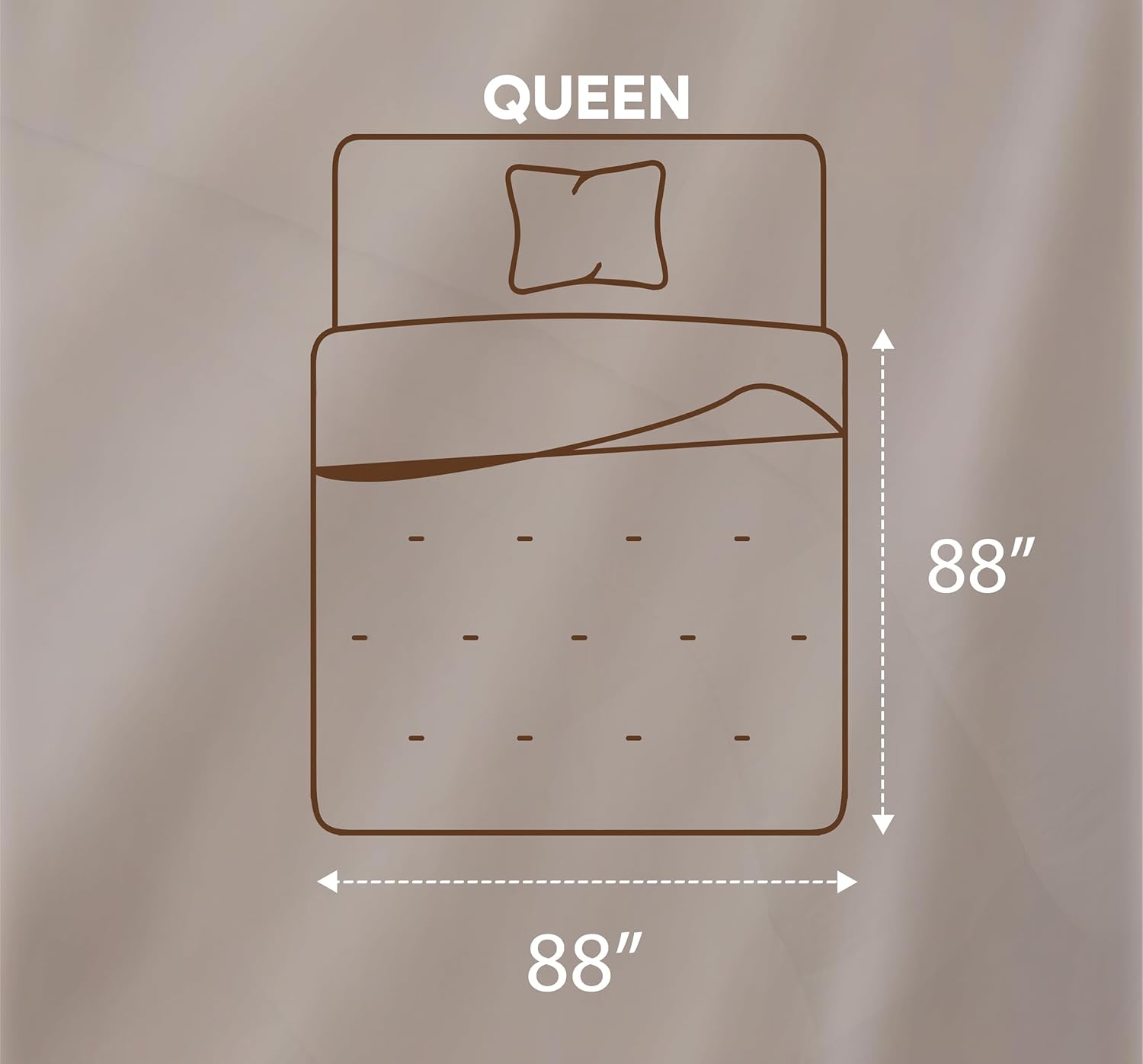 Utopia Bedding Queen Comforter - All Season Down Alternative Duvet Insert, Machine Washable | 88 x 88 Inches, White