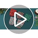 Xmas 12 Pcs Reusable Christmas Coffee Sleeves Insulator Red Green Holiday Design