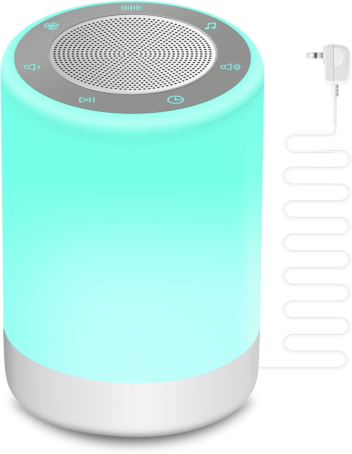 Sound Machine - White Noise Machine for Baby with Night Light & 32 Sounds | 5 Timers & Memory Feature