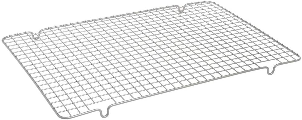 Nordic Ware Nonstick Baking & Cooling Grid - Oven Safe Steel | 1/2 Sheet Size