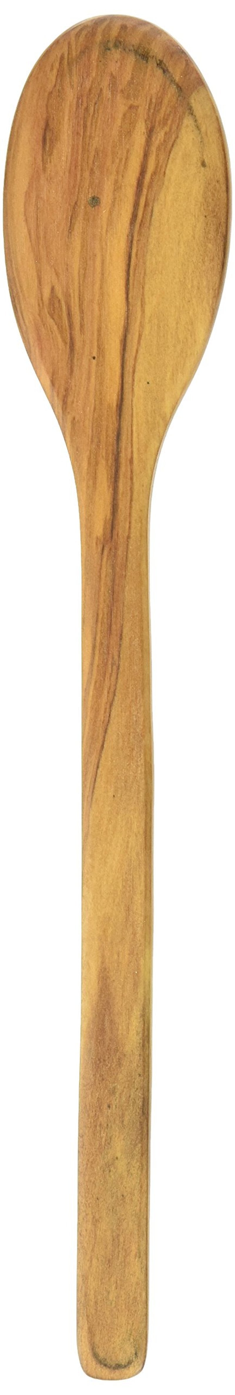 Eddington 50016 Italian Olive Wood Pasta Server, Handcrafted in Europe, Brown, 12-Inches