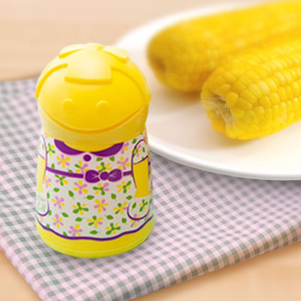 Talisman Designs Girl Keeper & Spreader | Fun & Functional in The Kitchen | Butter Girl for Corn on the Cob | Corn Butter, Spreader | Butter Stick Holder | Yellow
