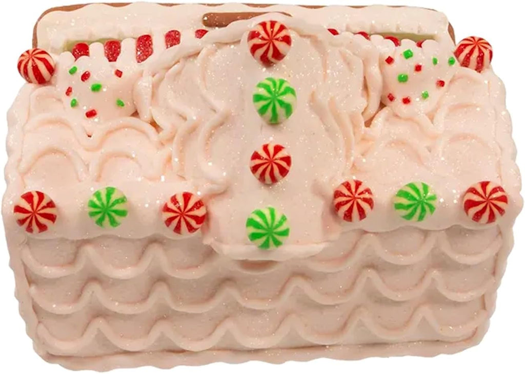The Bridge Collection Light Up Gingerbread House - Festive Christmas Decor | 9-Inch Holiday Village Figurine