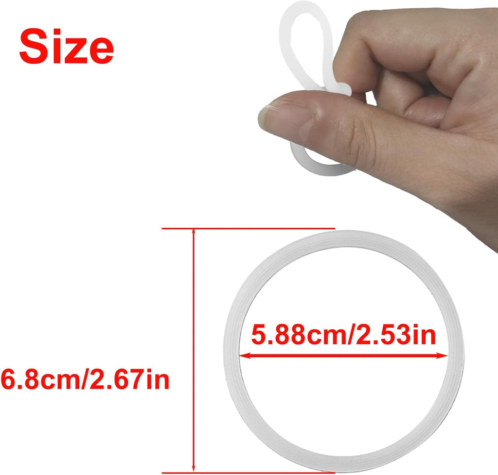 Owala | 6-Pack Silicone Replacement Gaskets for Water Bottles - Durable Lid Seal Accessories