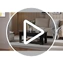 Yaheetech Black Lift Top Coffee Table with Storage - 38.6" Living Room Furniture
