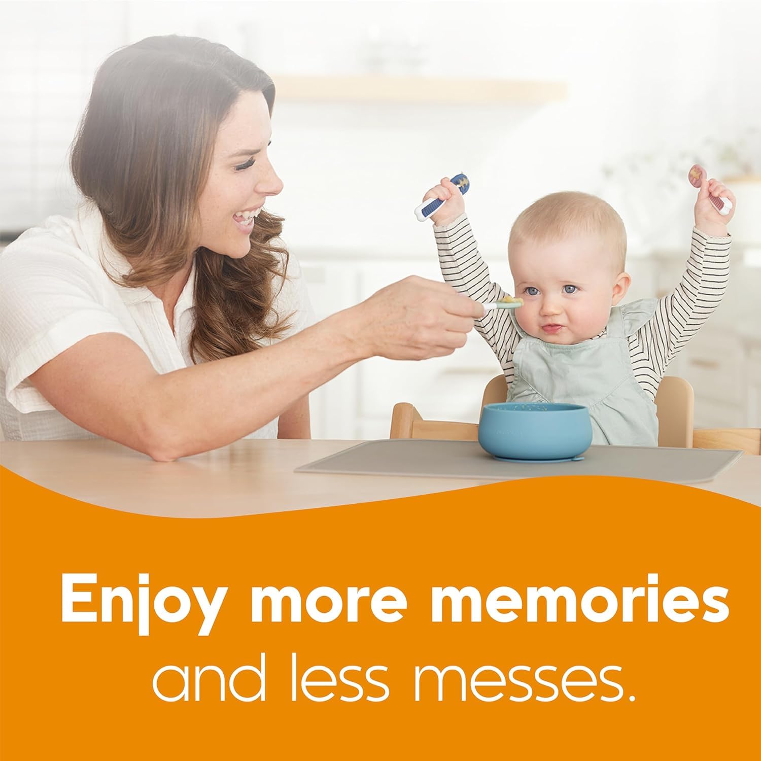 NumNum Baby Spoons Set & Baby Straw Training Cup Bundle - Perfect for Early Feeding