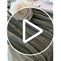 6 Pack Light Blue Cheesecloth Table Runner 17x108 Inch Boho Gauze Decor