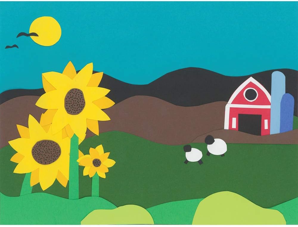 Tru-Ray Construction Paper - 10 Classic Colors | 9" x 12" | 50 Sheets for Creative Projects