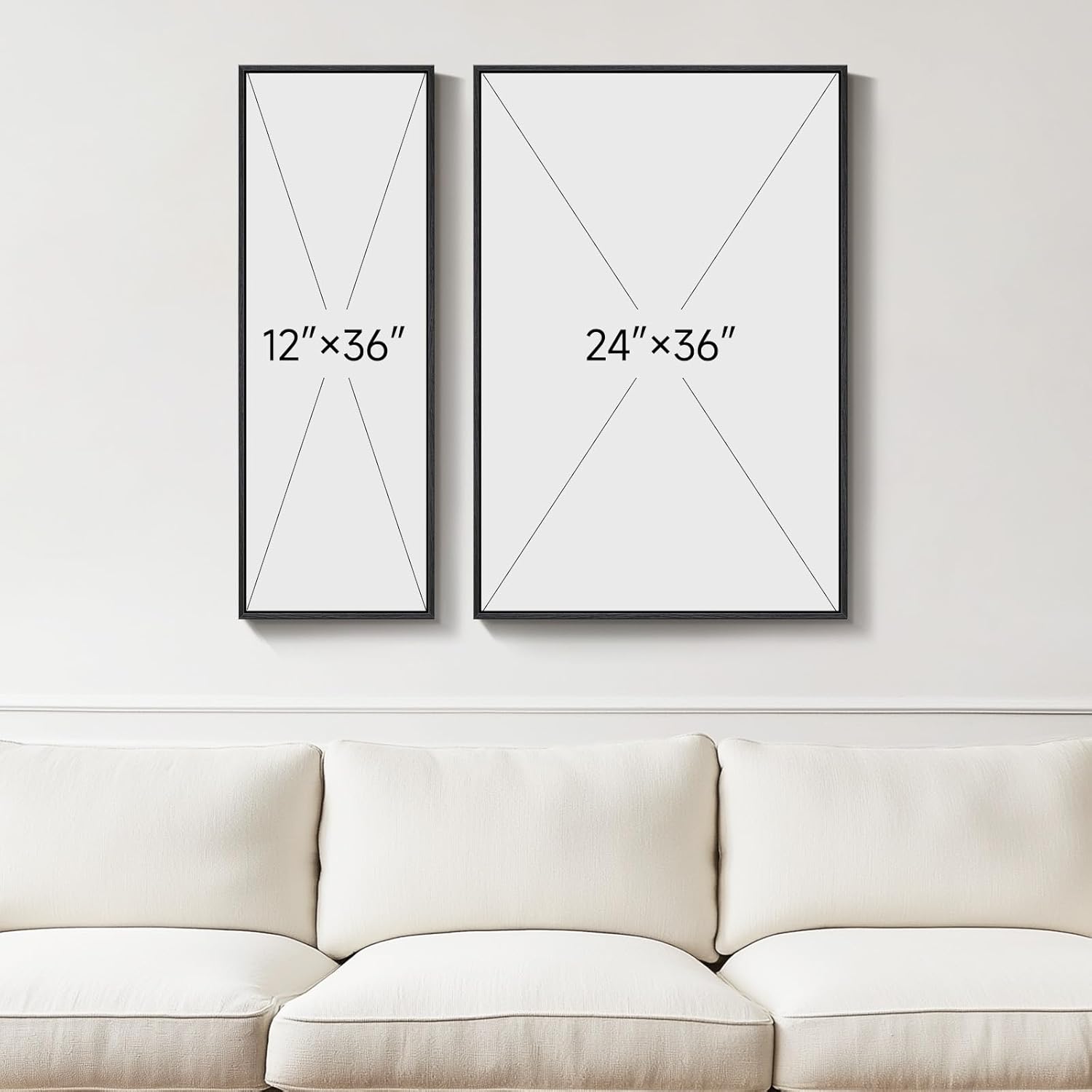 Skiennix 3D Textured Black and White Abstract Wall Art - Modern Minimalist 2-Piece Set for Home Decor