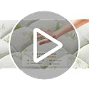 Ultra Soft Bamboo Mattress Topper with Cooling Pillow Top