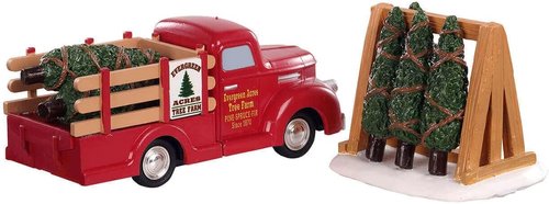 Lemax - Christmas Tree Delivery Transport | Winter Village Decor - 93423