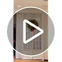 Senjie 24 Inch Real Touch Cedar Wreath for Front Door - Holiday Decor