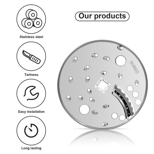 SLICE SHRED DISC BLADE for Hamilton Beach Food Processor 70730 70670 70740 70760