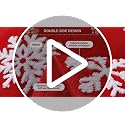ASPMIZ Red Snowflake King Comforter Set 104x90 Winter Cozy Bedding