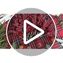 Fangoo 20Pcs Artificial Snowy Red Berry Stems with Clips – Snow Red-15berry