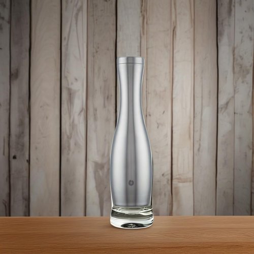 Snowfox Wine Carafe, Insulated Stainless Steel and Non, Slip Silicone base, Stainless Steel 25, Ounce