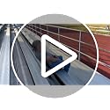Portable Stadium Seat with Back Support, Folding Bleacher Chair with Cushion