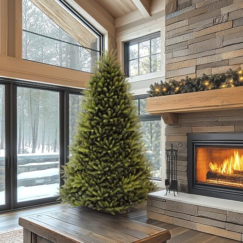 9ft Unlit Artificial Christmas Tree - Full Dunhill Fir with Metal Stand