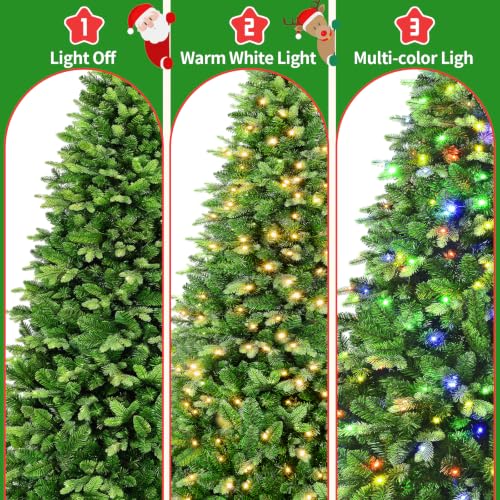 Green 6ft 360° Rotating Christmas Tree with Music and 280 LEDs