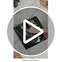 Heavy Duty EVA Shower Curtain Liner, 72x72 Inch Clear Green Weighted Liner