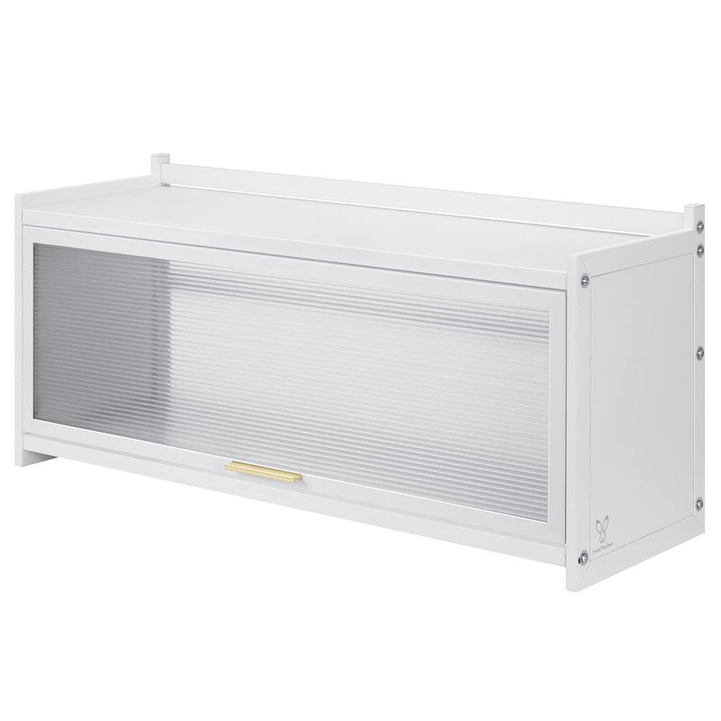 SweeTinytwo Wall Cabinet, Medicine Cabinet, Metal Cabinet with Large Capacity, Matches Variety of Decors (83 * 27 * 35cm,White)
