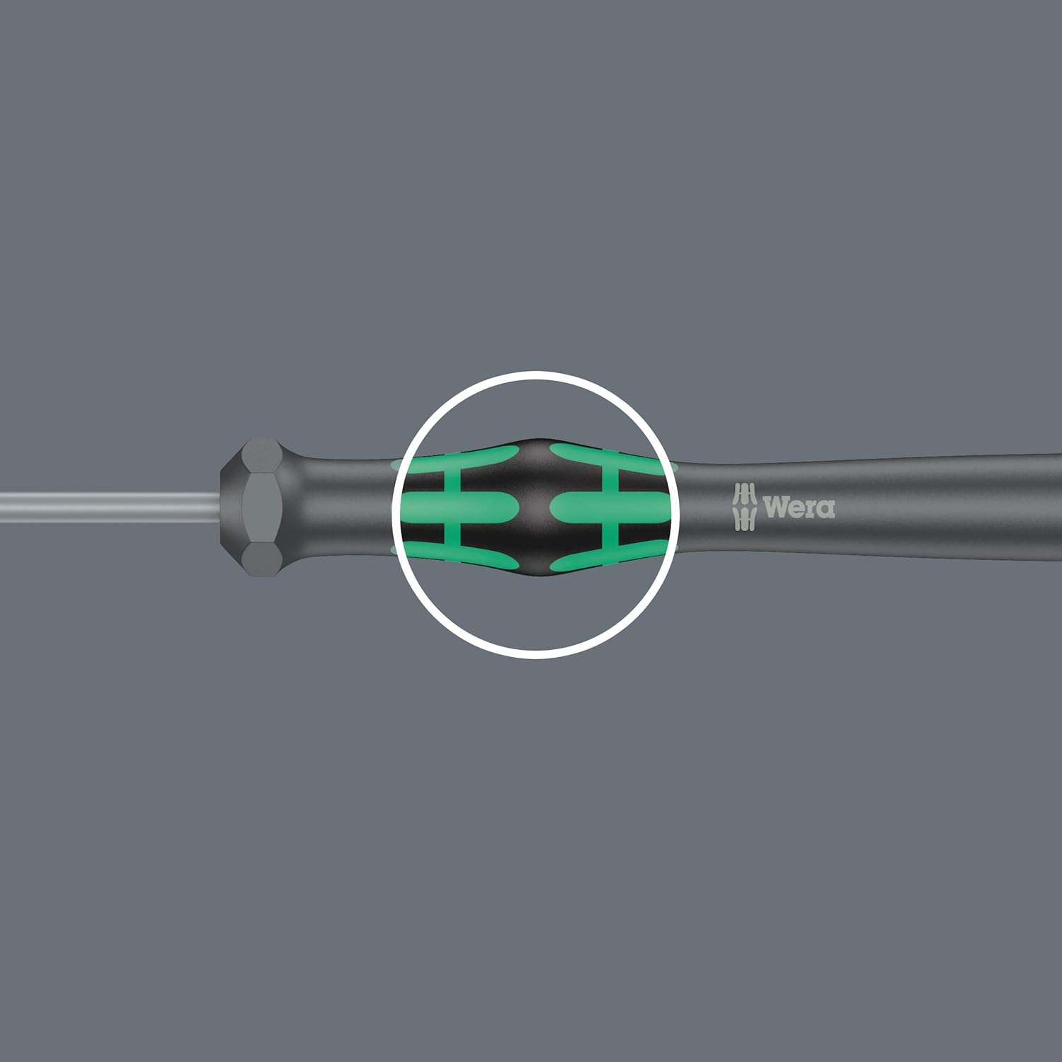 Wera 2035/6 Micro Slotted & Phillips Screwdriver Set - 6-Piece with Convenient Rack