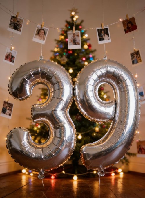 Laser Silver 5 Balloon | 40-Inch Number 5 Birthday Decoration | Stunning Party Supplies