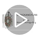 5-Pack Clear Storage Bags with Handles and Zippers for Moving, Wreaths, and Bedding