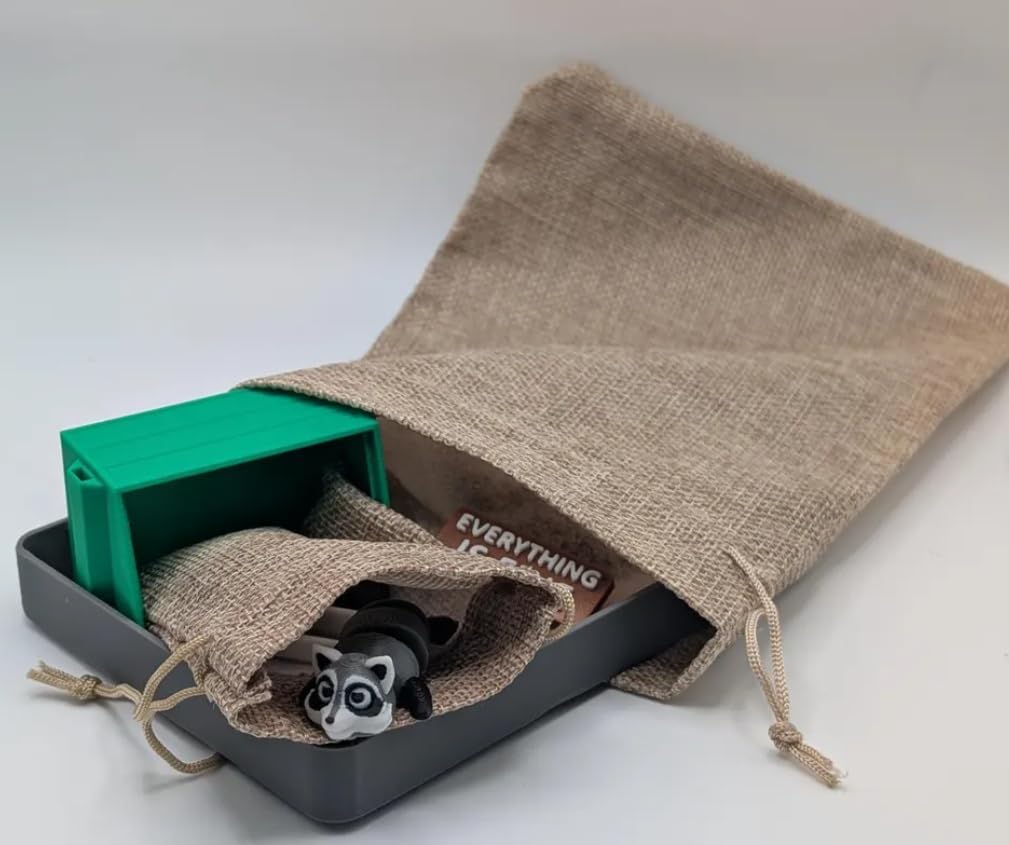 Zen Garden - Dumpster Fire Design for Stress Relief | Perfect Desk Decoration