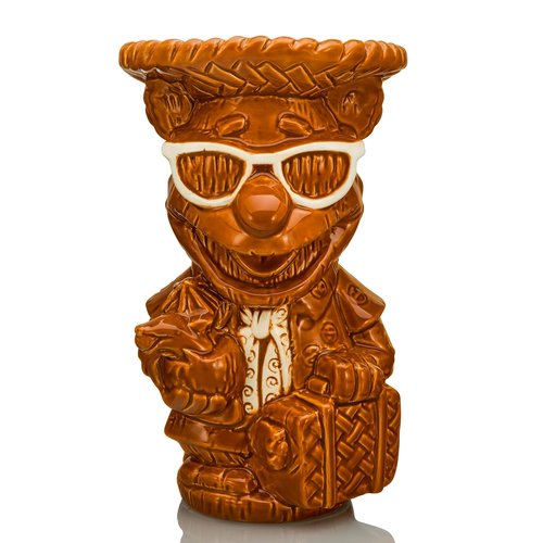 Geeki Tikis The Muppets Fozzie Bear Ceramic Mug | Party Cocktail Tumbler For Liquor and Beverages | Holds 20 Ounces