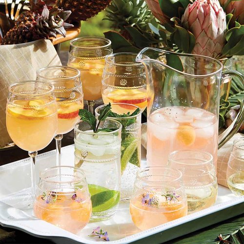 Juliska Isabella Acrylic Small Tumbler - Clear
