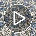 Handmade Reversible Block Print Quilt - Asparagus Green King 96" x 106"
