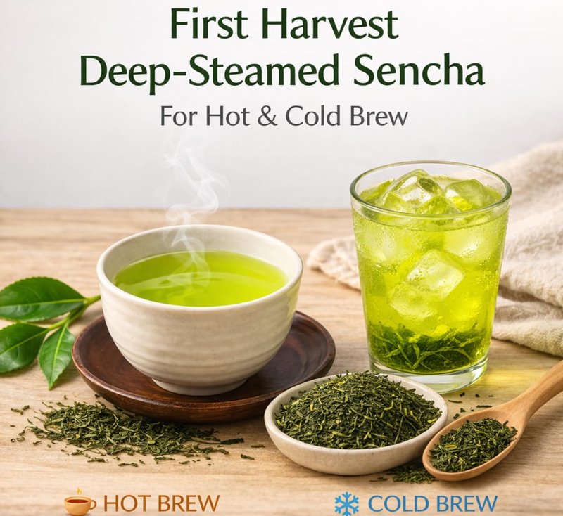 Otsuka Green Tea Co - First Spring Blend Sencha (Kakegawa First Harvest Deep Steamed Japanese Green Tea) 300g - Directly Imported from Kakegawa, Japan