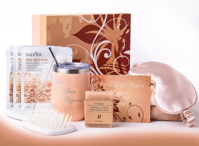 ProShako 12-Piece Gift Set for Women, Birthday Gift for Mom Wife Sister Girlfriend Coworker, Mothers Day Gift, Bridal Shower, Skin Care and Relaxation Set