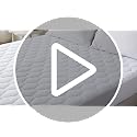 Queen Waterproof Mattress Protector - Soft Quilted Deep Pocket Cover