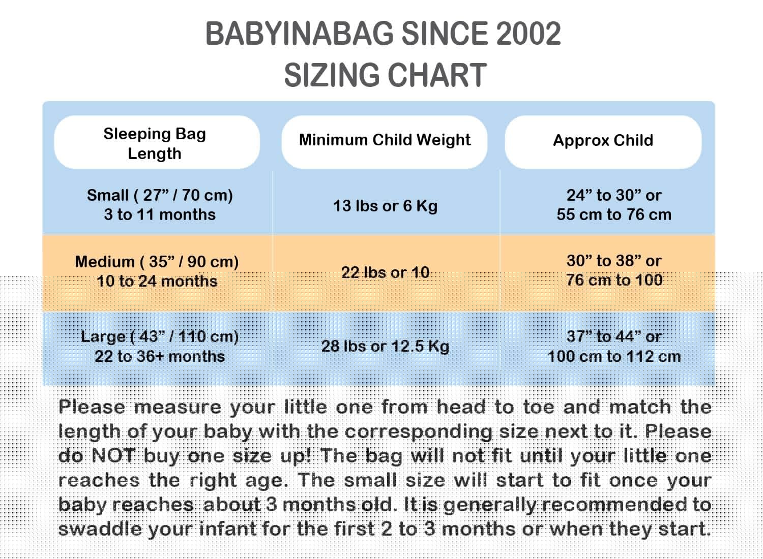 BABYINABAG Summer Model Baby Sleeping Bag and Sack, Plush Minky Dot, 1.25 Tog for Infants and Toddlers (Large (22 mos - 3T))