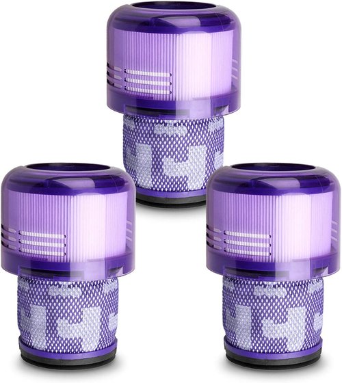 Lemige Vacuum Filter Replacement - Compatible with Dyson V11 & V15 Models | 3-Pack Set