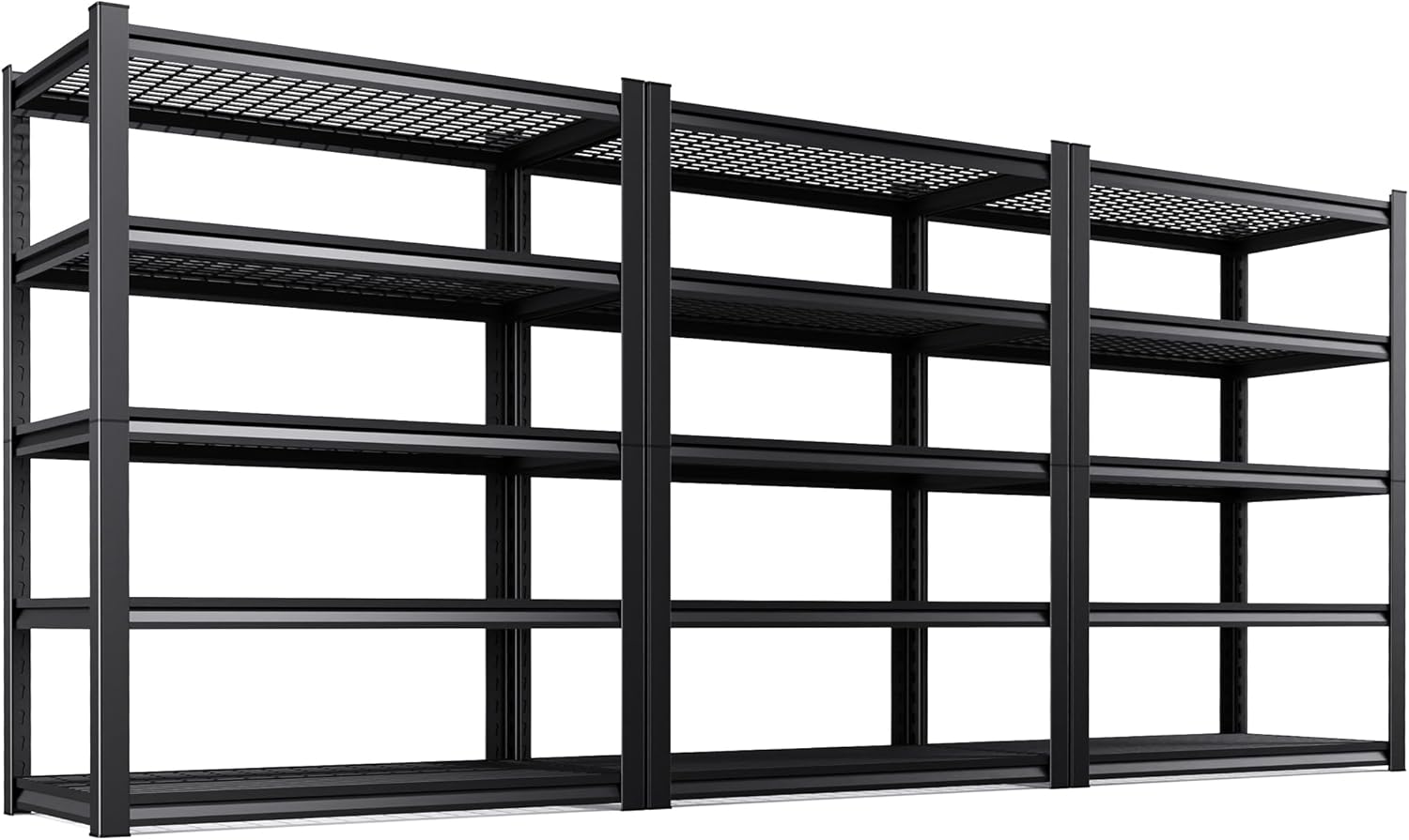 Regine Switzerland 71" Heavy Duty Garage Shelving | 3000LBS Capacity, Adjustable 5-Tier Metal Unit