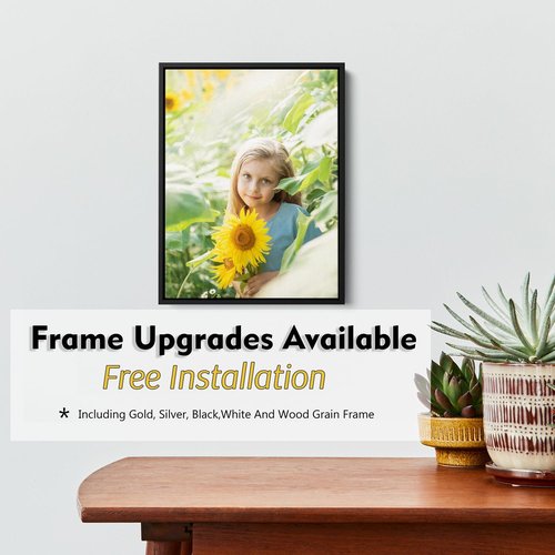 GMissT Canvas Prints - Personalized Photo Canvas Custom Posters for Home Decor | Floating Frames & Gift Wrapping Available