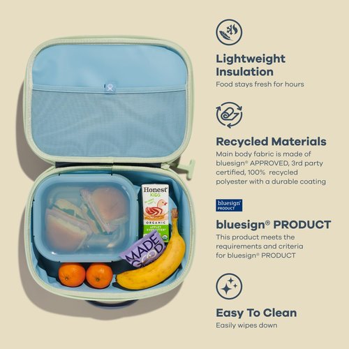 Hydro Flask Lunch Box for Kids - Unisex for Girls or Boys - Insulated Lunch Bag for School in Koala Gray